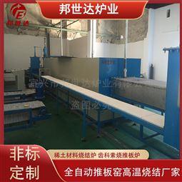 推板式电阻炉 稀土材料烧结炉 双孔推板窑